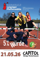 Filmplakat LEIPZIGER PFEFFERMÜHLE: 5 Prozent Würde