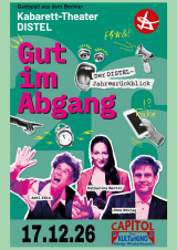 Filmplakat DISTEL-Jahresrückblick: Gut im Abgang
