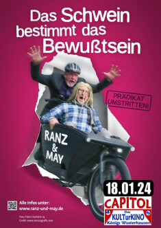 Filmplakat Kabarett mit RANZ & MAY: Das Schwein bestimmt das Bewußtsein